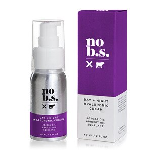 No BS Day and Night Hyaluronic Acid Cream with Squalane & Jojoba Oil, 2 OZ