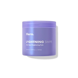 Hero Cosmetics Lightning Swipe Brightening Pads, 50CT