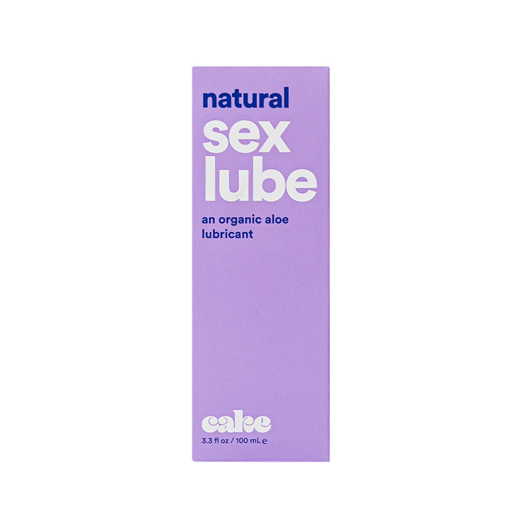 Hello Cake Natural Sex Lube, 3.3 OZ