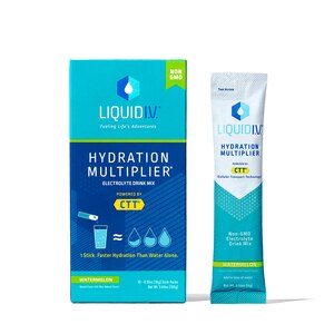 Liquid I.V. Hydration Multiplier Electrolyte Drink Mix, Watermelon, 10 CT