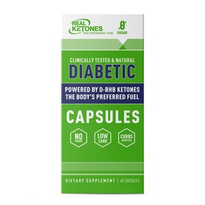 Real Ketones Diabetic BHB Capsules, 60 CT