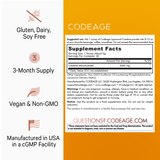 Codeage Liposomal Creatine Monohydrate Powder Supplement, Unflavored, 3-Month Supply, 90 Servings, thumbnail image 2 of 9