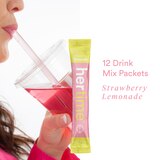 Mixhers Hertime Hormone Balance Drink Mix, Strawberry Lemonade, 12 CT, thumbnail image 5 of 7