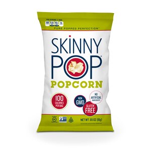 SkinnyPop Original Popcorn 100 Calorie Bag, 0.65 oz