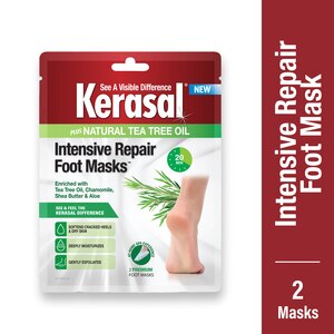 Kerasal Intensive Repair Foot Mask, 2 CT