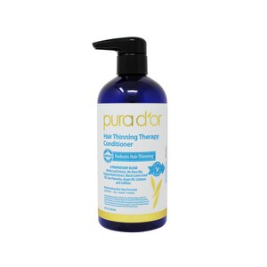 PURA D'OR Hair Thinning Therapy Conditioner, 16 OZ