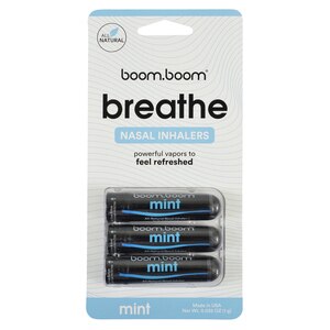 BoomBoom Naturals + Nasal Stick, 3pk