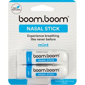 BoomBoom Nasal Stick Mint, 2 CT 
