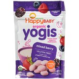 HappyBaby Organic Yogis Mixed Berry Yogurt Snacks, 1 OZ, thumbnail image 1 of 3