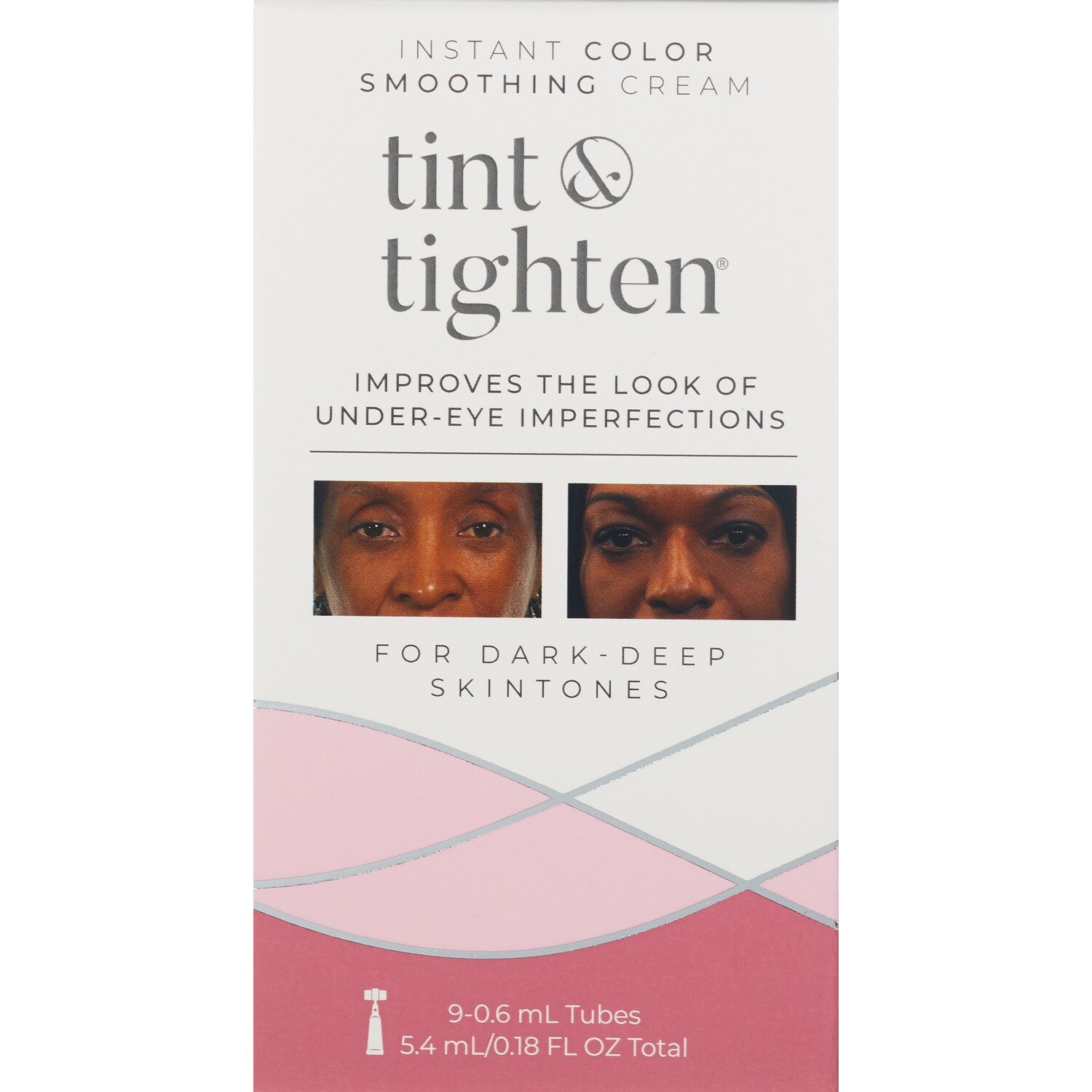 Tint & Tighten Instant Color Soothing Cream, .18 FL OZ, Dark/Deep