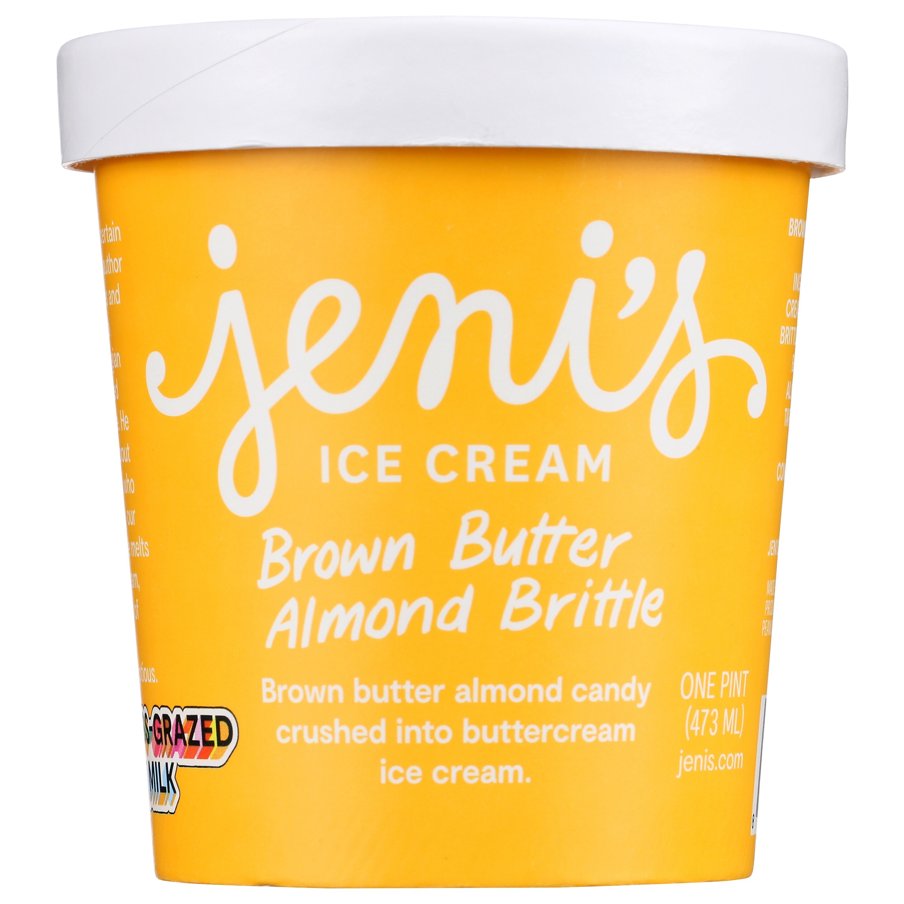 Jeni's Spendid Ice Creams Brown Butter Almond Brittle, 16 oz