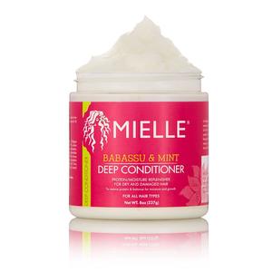 Mielle Babassu Oil & Mint Deep Conditioner, 8 OZ
