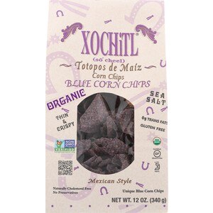 Xochitl Premium Blue Corn Chips, 12 oz