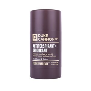 Duke Cannon Antiperspirant & Deodorant Roll-On, Sandalwood & Amber, 2.75 OZ