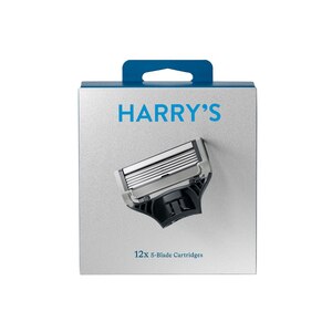 Harry's Men's 5-Blade Razor Blade Refills, 12 CT