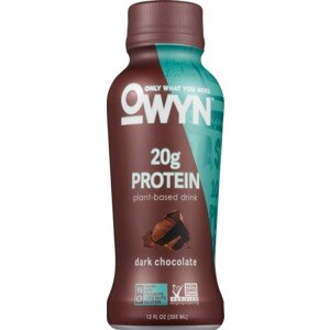 OWYN Plant-Based Protein Drink, Dark Chocolate, 12 oz