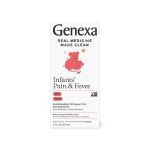 Genexa Infants' Acetaminophen Oral Suspension, 2 FL OZ