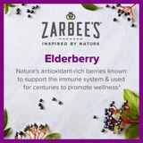 Zarbee's Daily Immune Support* Syrup with Real Elderberry, Vitamin C,& Zinc, Natural Berry, 8 fl oz, thumbnail image 3 of 8