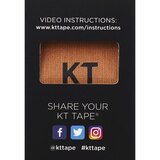KT Tape Original Elastic Sports Tape Strips, 20 CT, thumbnail image 4 of 7