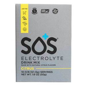 SOS Electrolyte Drink Mix, 10 CT