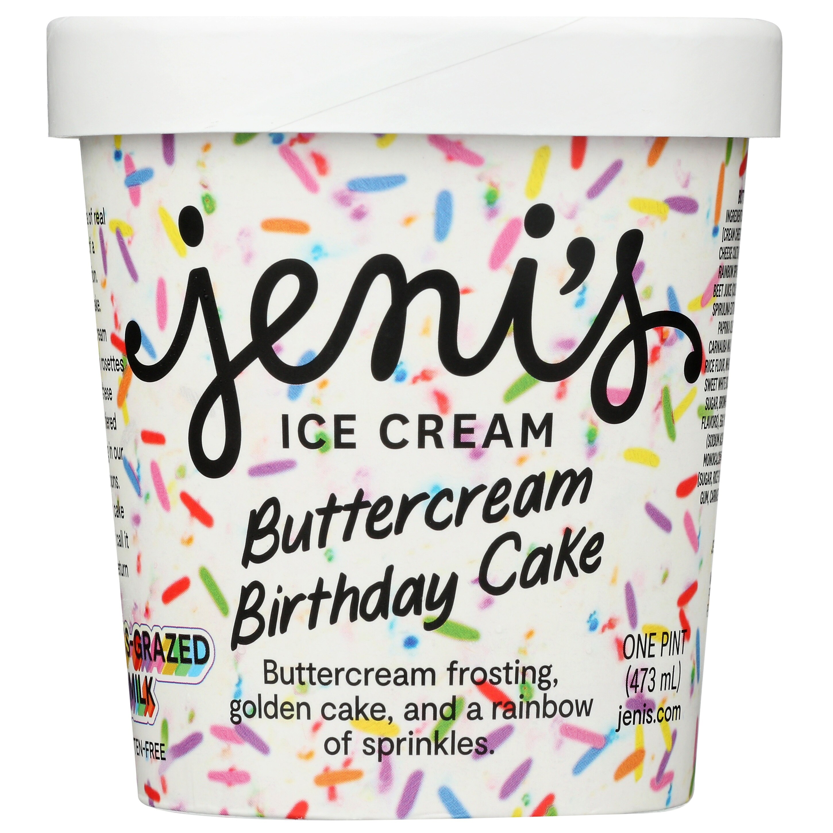 Jeni's Spendid Ice Creams Buttercream Birthday Cake, 16 oz