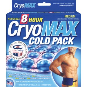 Cryo-Max Reusable 8 Hour Cold Pack, Medium