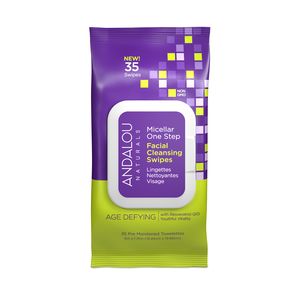 Andalou Age Defy Micellar Wipes, 35CT