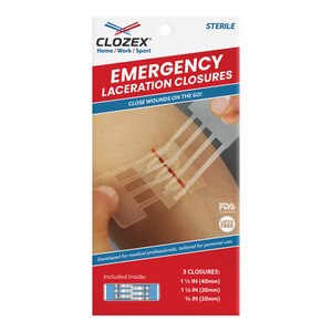 Clozex Laceration Closures in Assorted Sizes