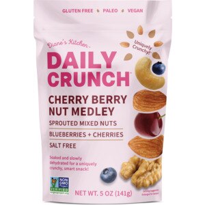 Daily Crunch Cherry Berry Nut Medley Sprouted Mixed Nuts, 5 oz