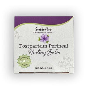 Soothe Hers Postpartum Perineal Healing Balm, 2 OZ