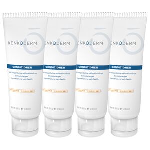 Kenkoderm Conditioner for Sensitive Hair and Skin - 8 oz, 4 Tubes