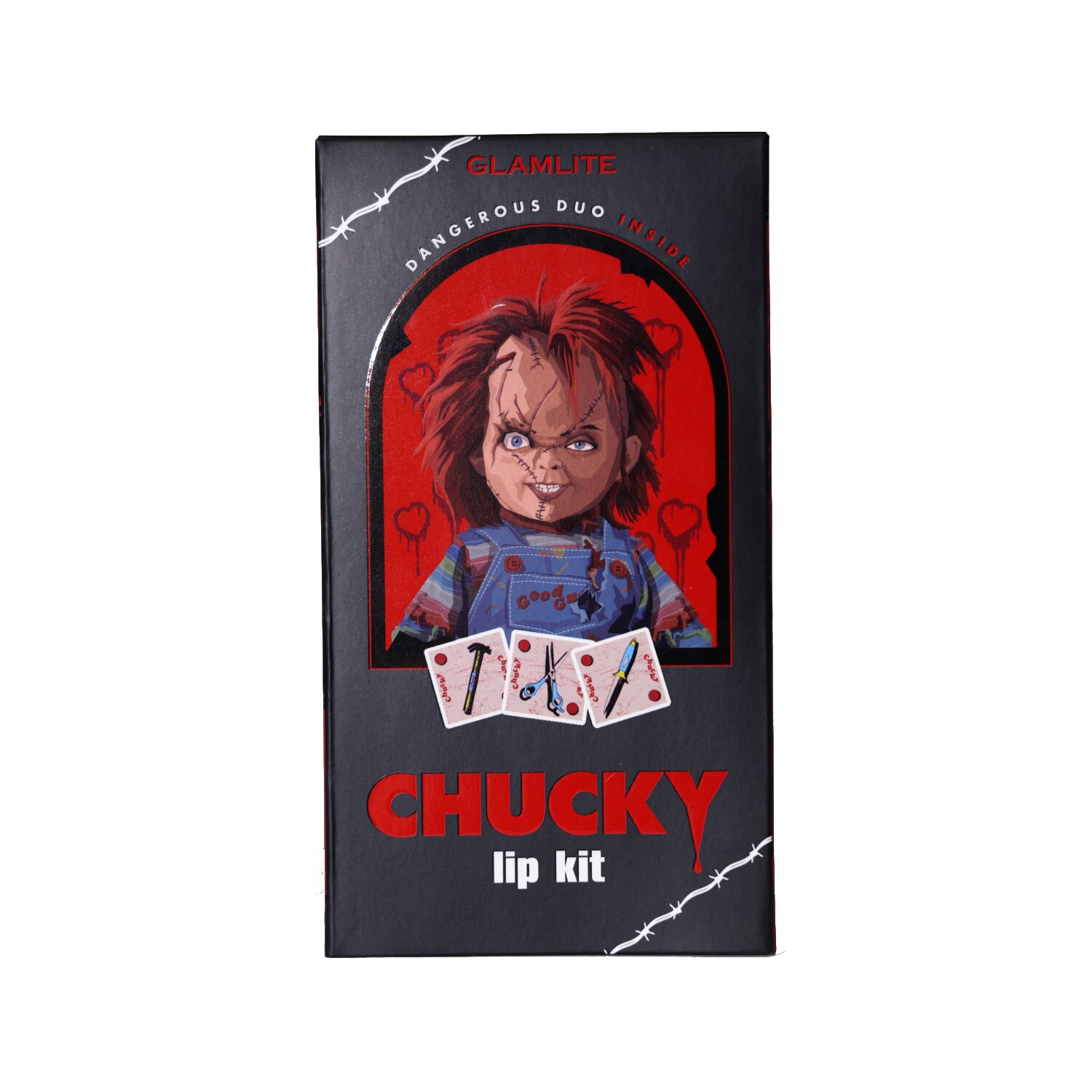 Chucky x Glamlite Lip Kit, Chucky