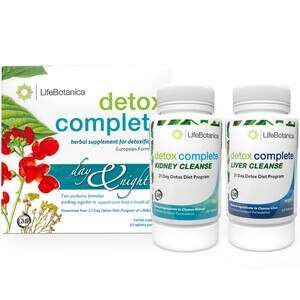 Life Botanica Detox Complete Kidney Cleanse Day & Night