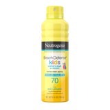 Neutrogena Beach Defense Kids Sunscreen Spray, SPF 70, 6.5 oz, thumbnail image 1 of 12