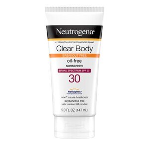 Neutrogena Clear Body Liquid Lotion Sunscreen with SPF 30, 5 OZ