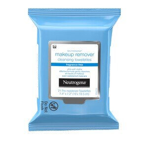Neutrogena Makeup Remover Cleansing Towelettes Fragrance-Free, 21CT