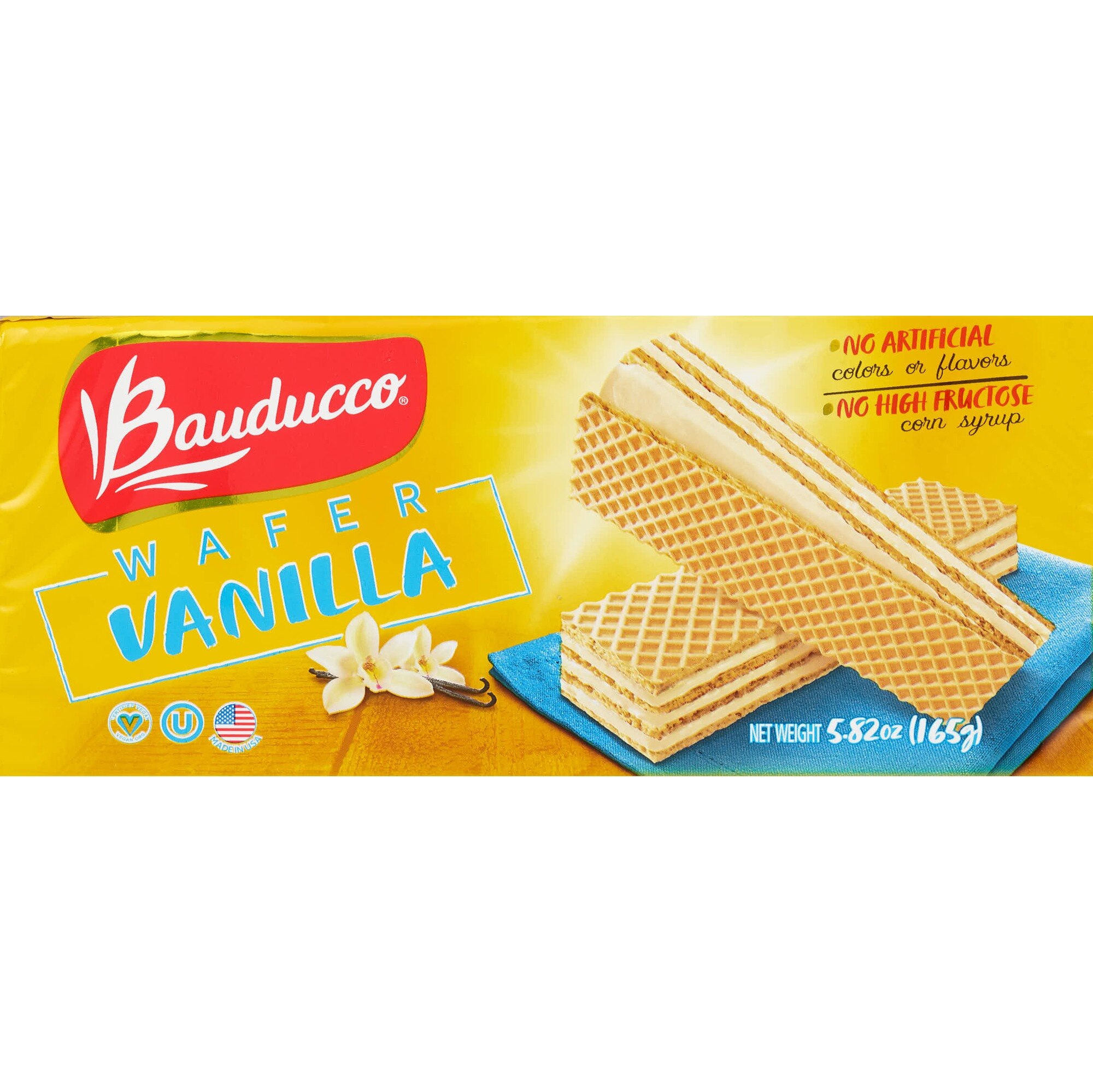 Bauducco Wafer, Vanilla, 5 oz