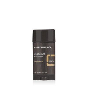 Every Man Jack Aluminum Free Deodorant Stick, Sandalwood, 2.7 OZ