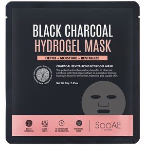 SooAE Black Charcoal Hydrogel Mask