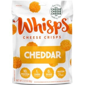 Whisps Cheese Crisps Cheddar, 2.12 oz