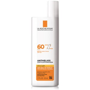 La Roche-Posay Anthelios 60 Face Ultra Light Sunscreen Fluid, 1.7 OZ