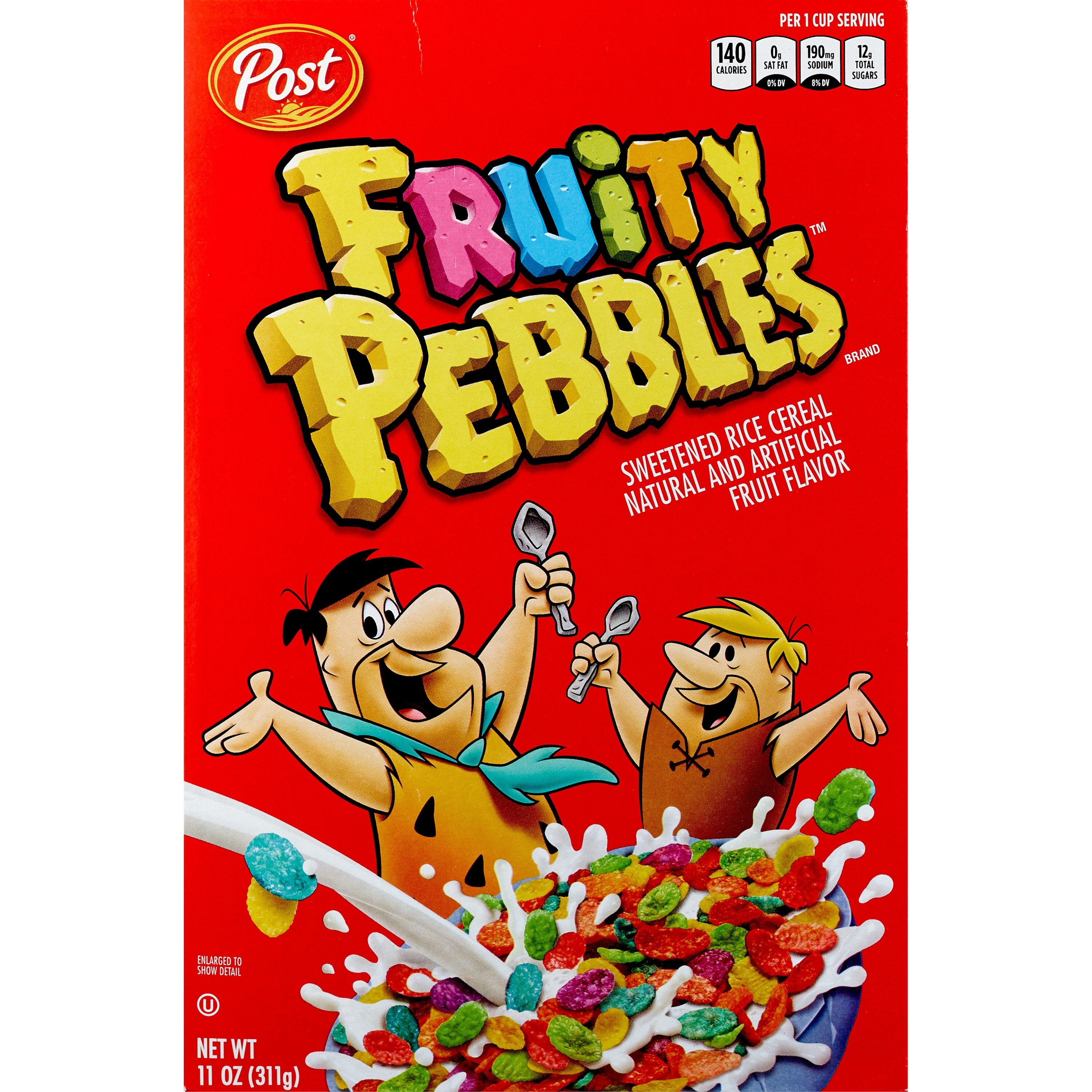 Fruity Pebbles Cereal, 11 oz
