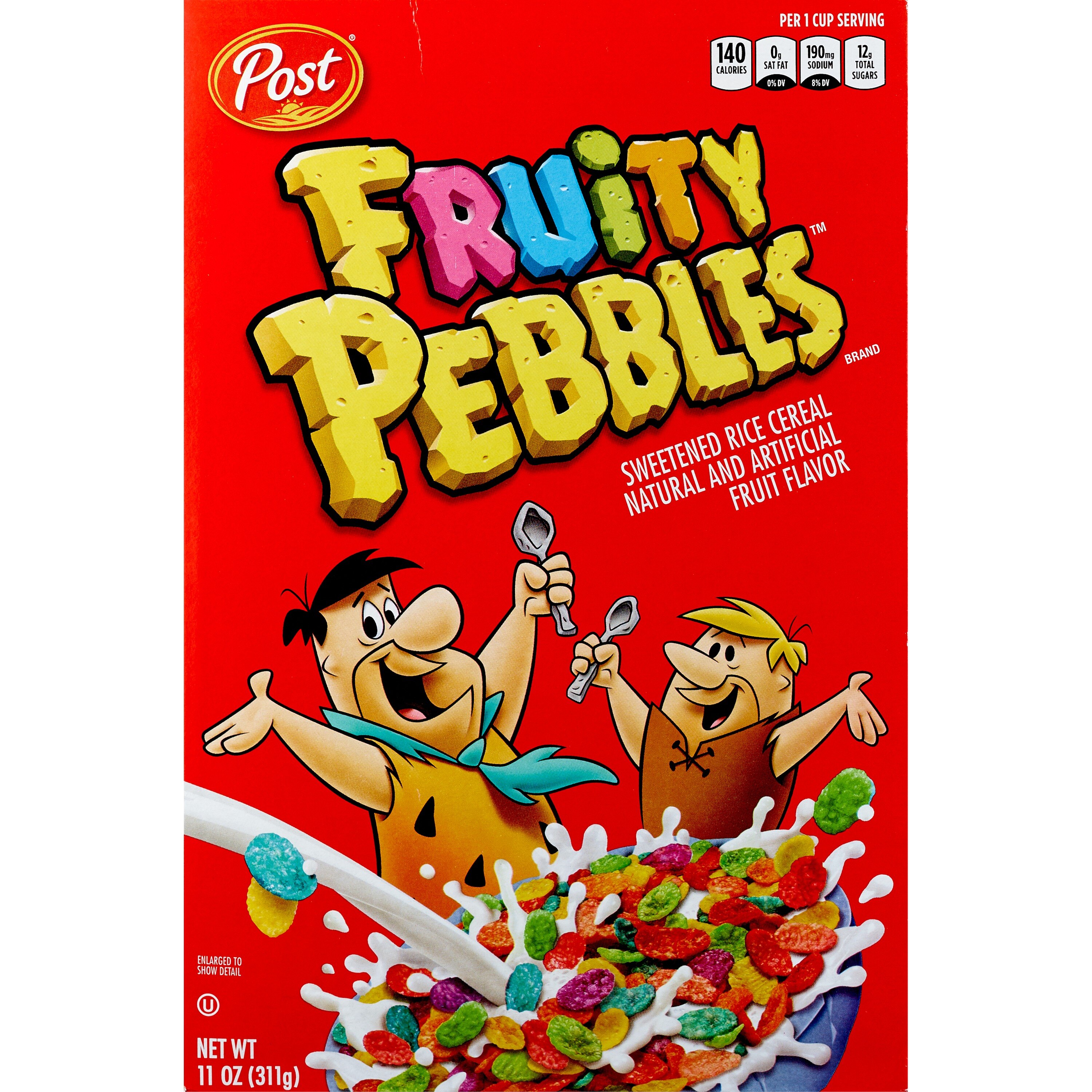 Fruity Pebbles Cereal, 11 OZ