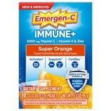 Emergenc-C Immune +Plus Vitamin D Drink Mix, Super Orange, 10 CT, thumbnail image 2 of 10