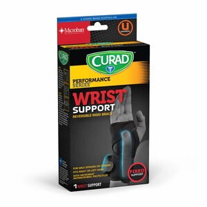 CURAD + Wrist Support Reversible Rigid Brace + Microban