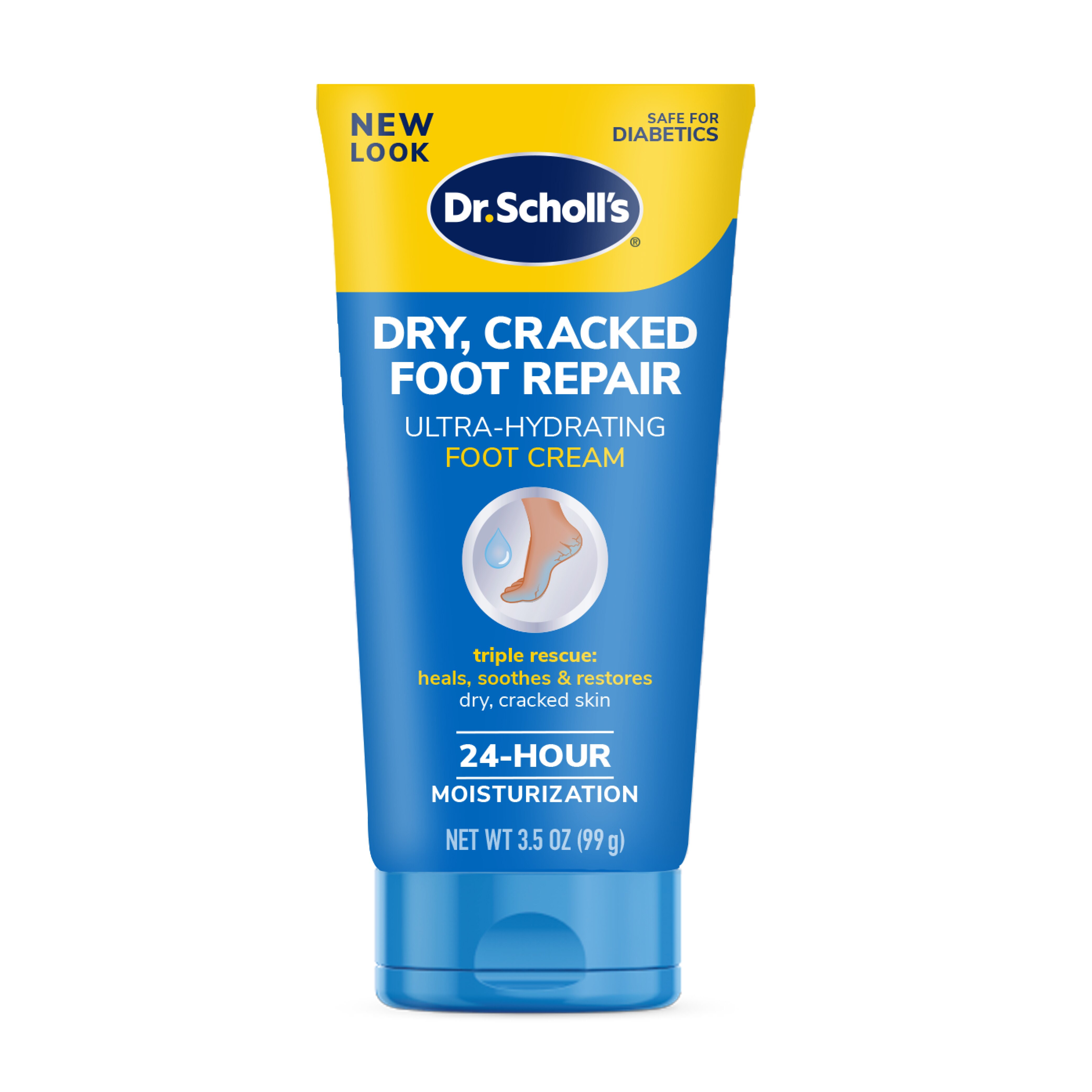 Dr. Scholl's Dry, Cracked Foot Repair Ultra-Hydrating Foot Cream 3.5 oz