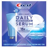 Crest 3D White Daily Whitening Serum Treatment with LED Accelerator Light, thumbnail image 1 of 14