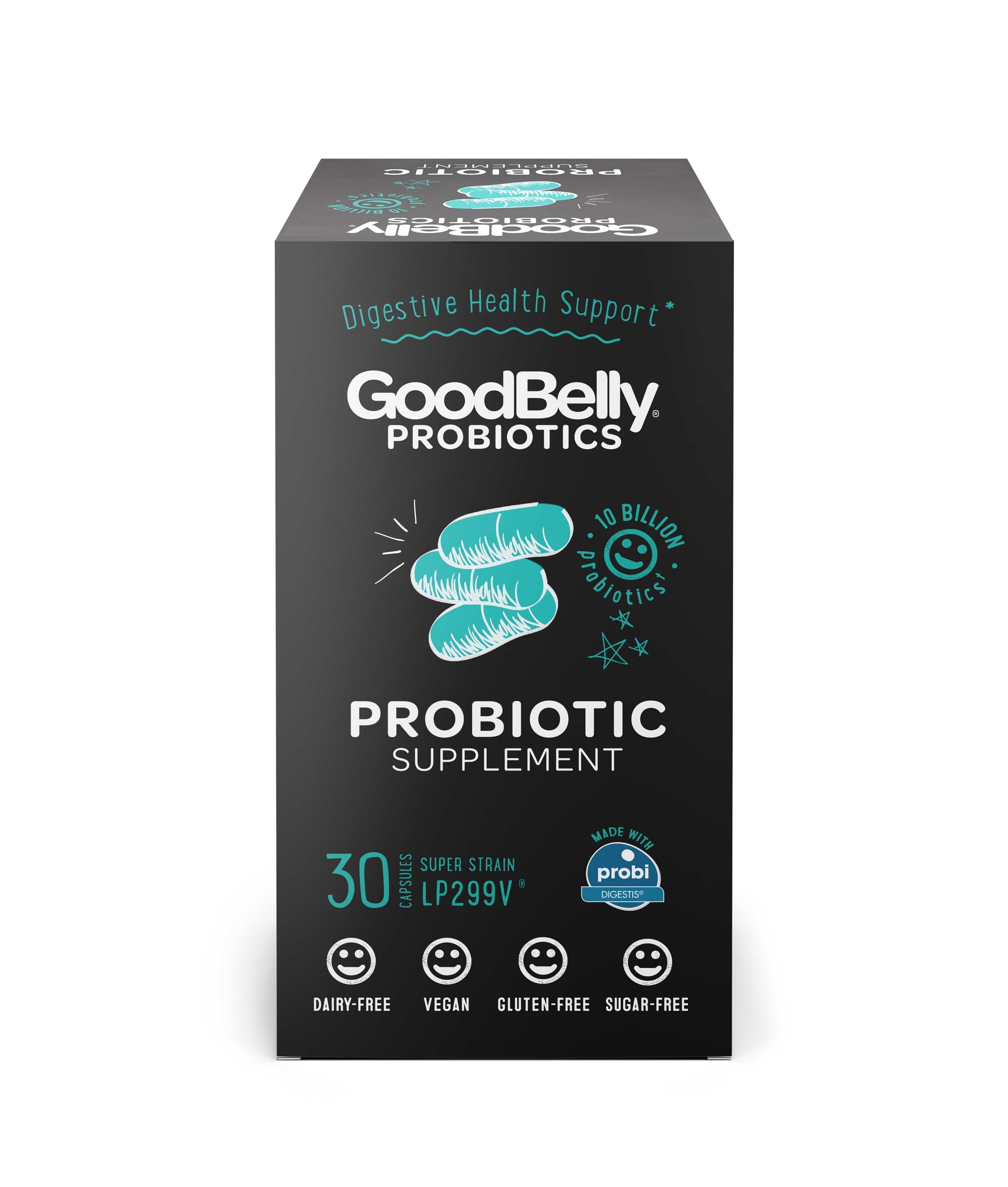 GoodBelly Probiotic Supplement Capsules, 30 CT