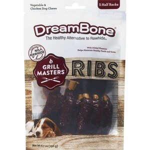 DreamBone Grilll Masters Ribs Dog Chews