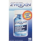 Zyrexin Sexual Enhancer Tablets - 10 CT, thumbnail image 1 of 1